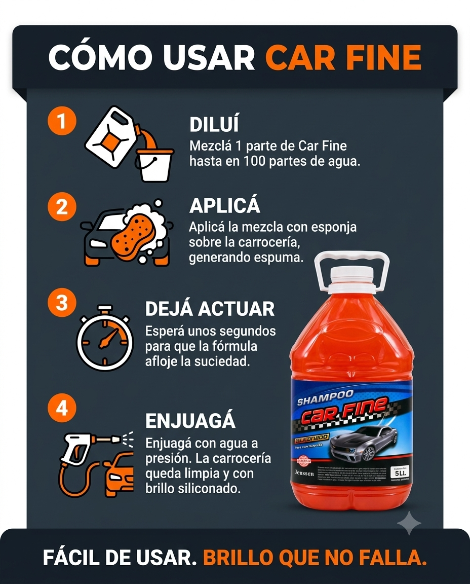Car fine Siliconado