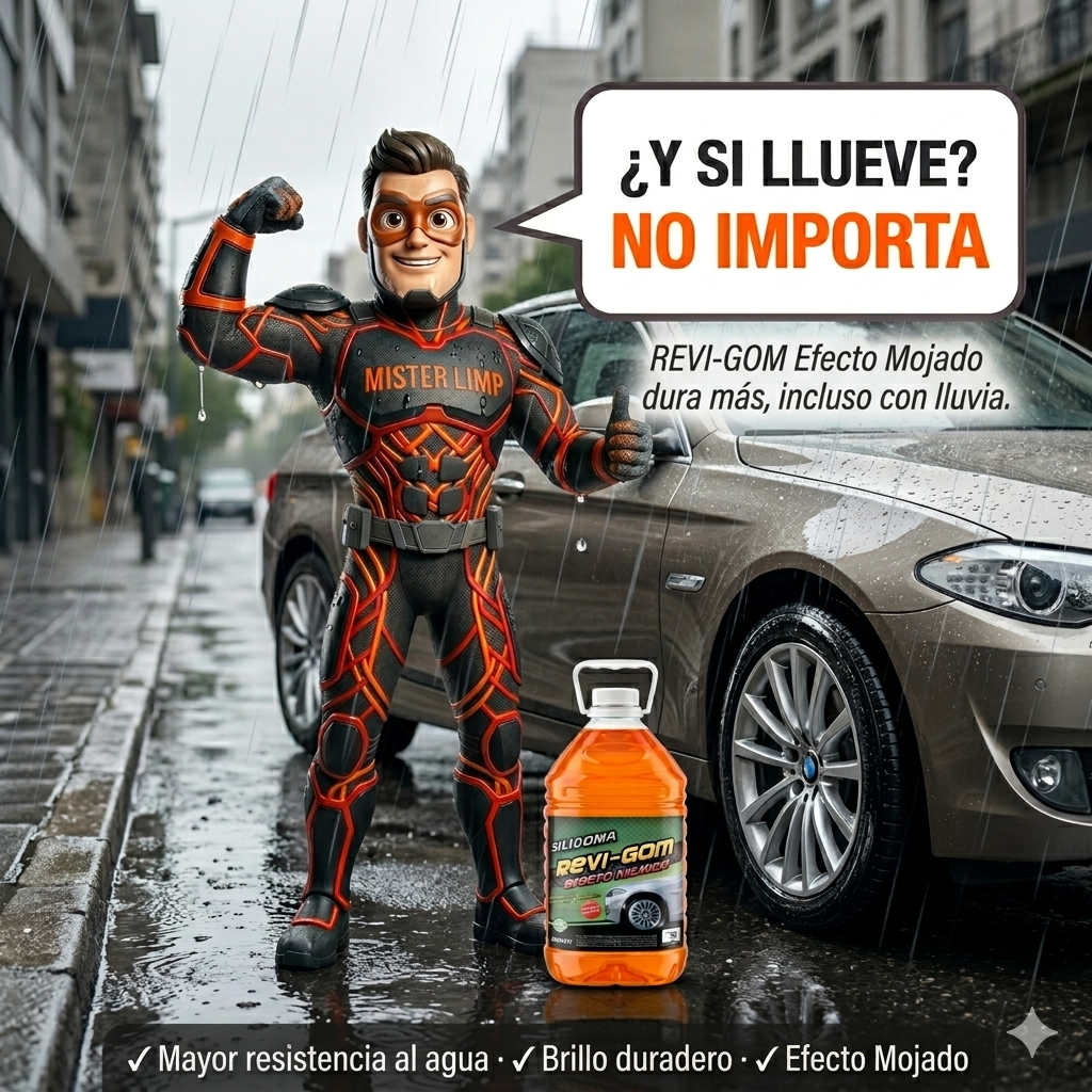 Revi Gom Efecto Mojado