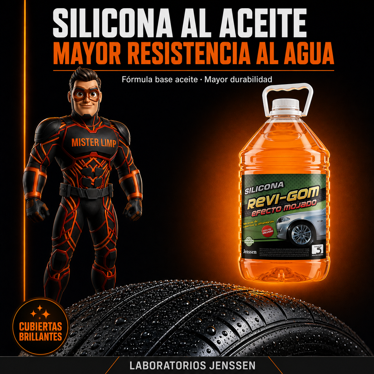 Revi Gom Efecto Mojado