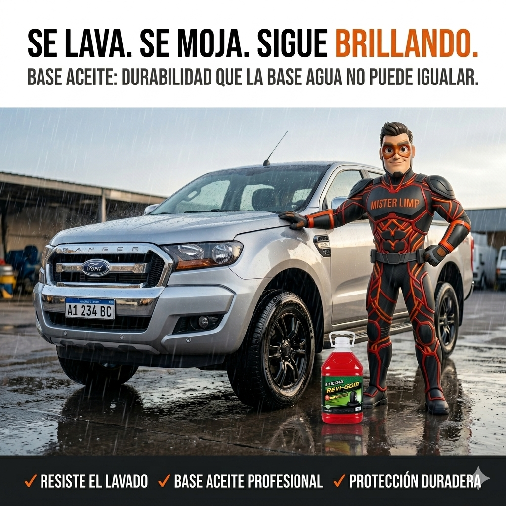 Revi gom Siliconado