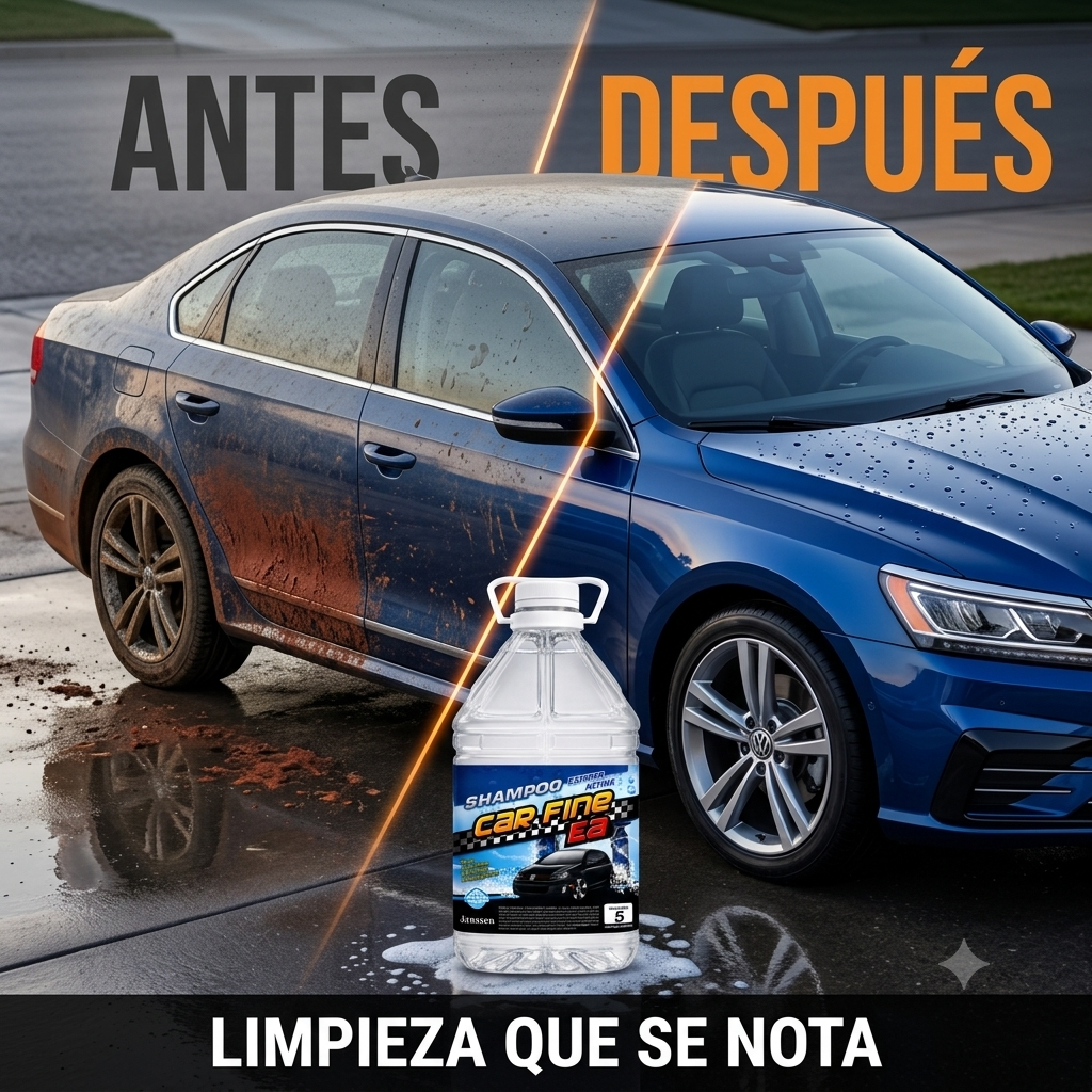 Espuma Activa - Shampoo para carrocerias