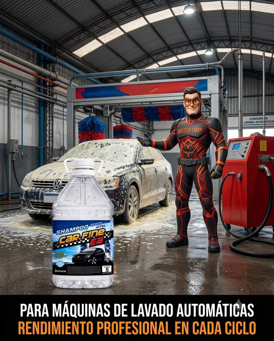 Espuma Activa - Shampoo para carrocerias