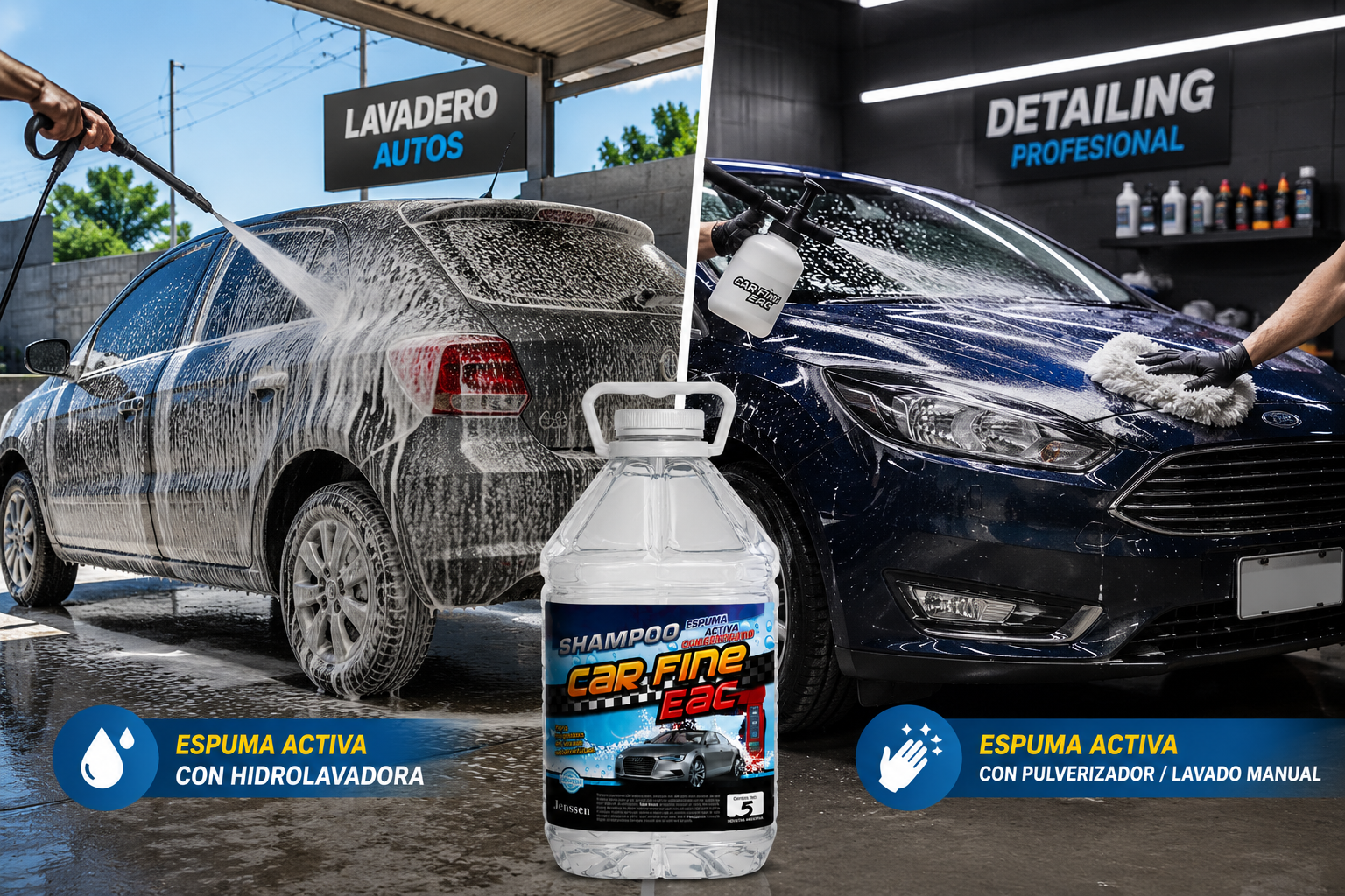 Car Fine Espuma Activa Concentrada
