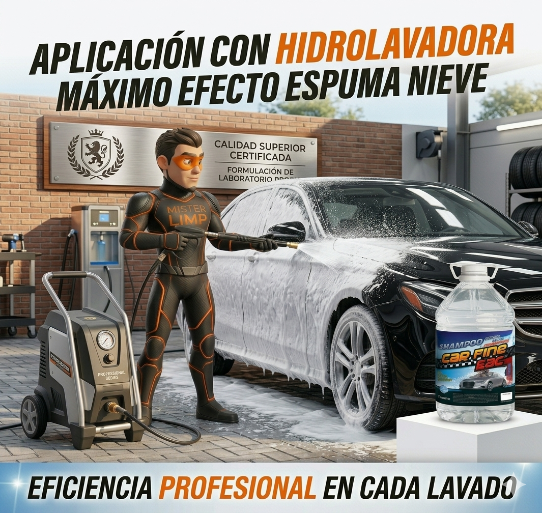 Car Fine Espuma Activa Concentrada